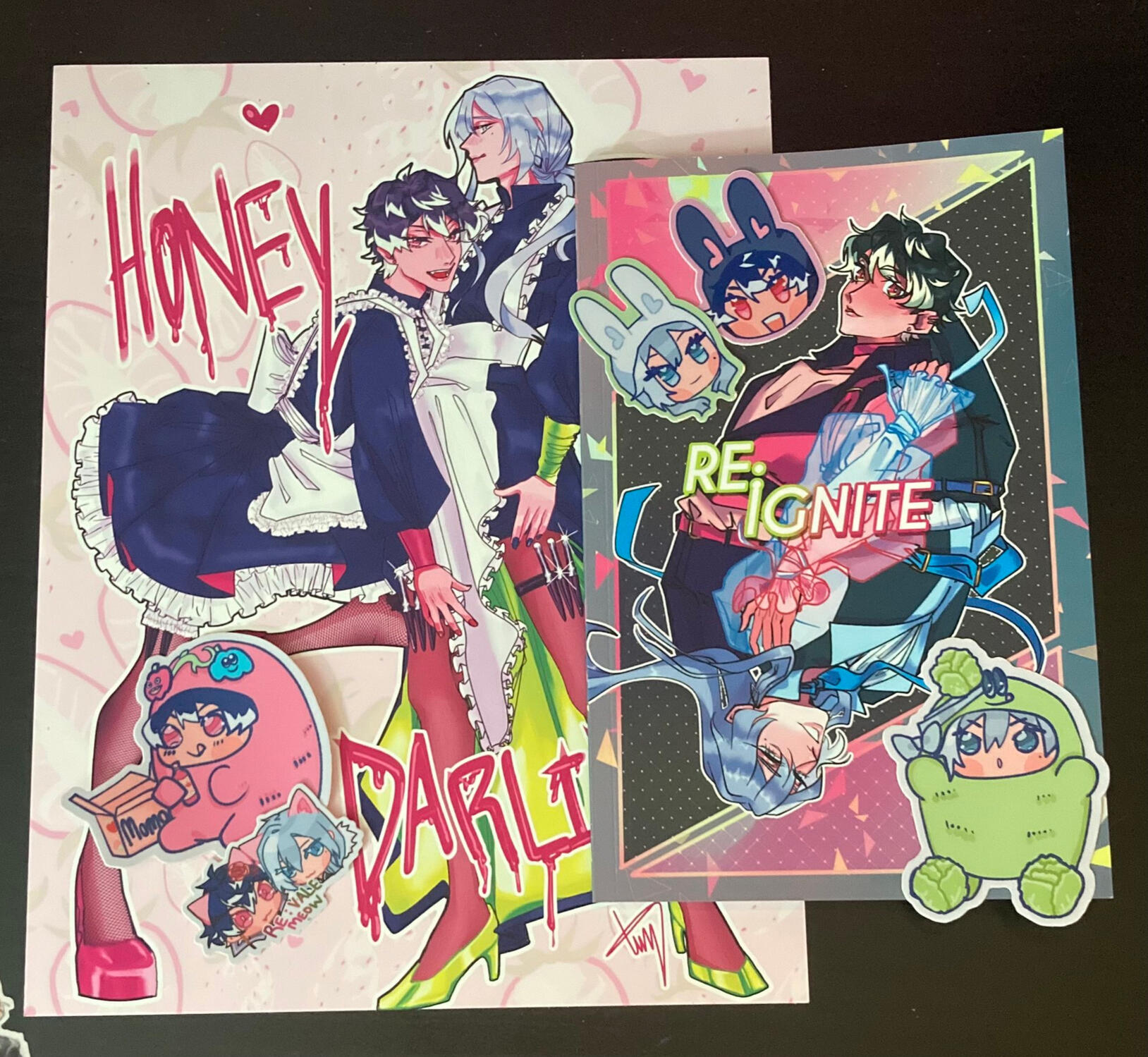 Re:vale book + Stickers & print