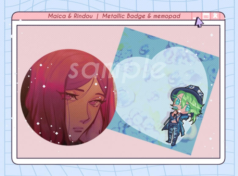 BLST Button and Memopad design