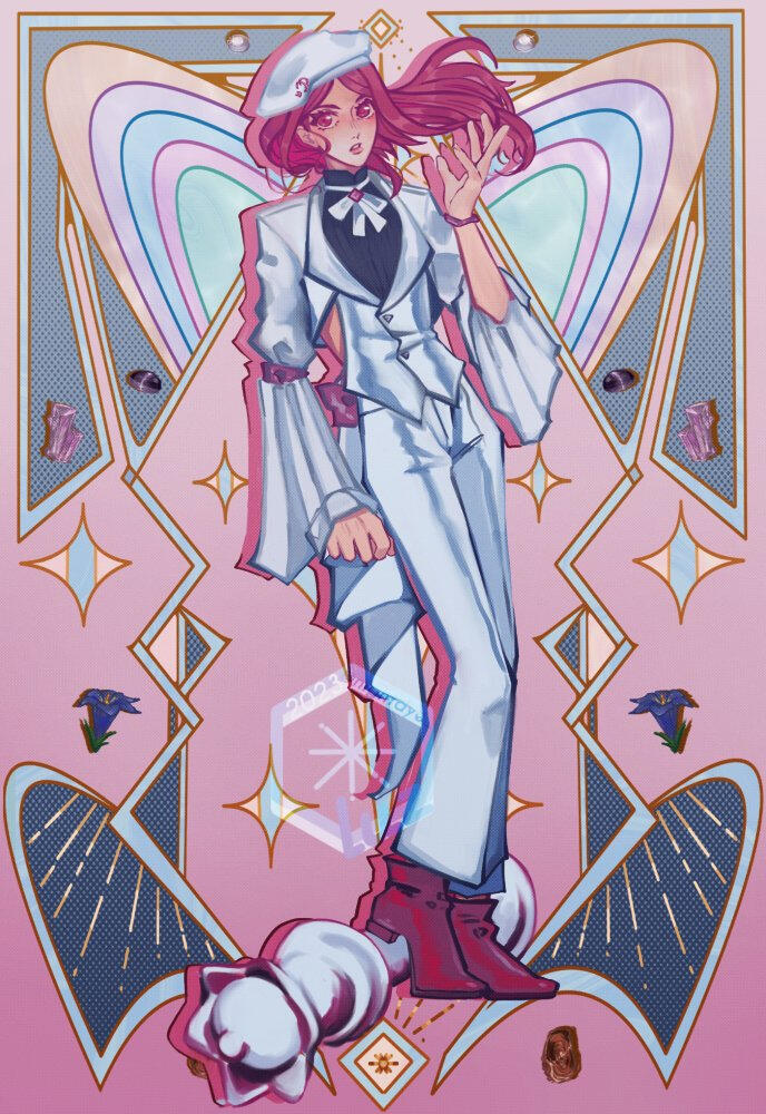 Maica Anniversary 4. BLST Team P frame