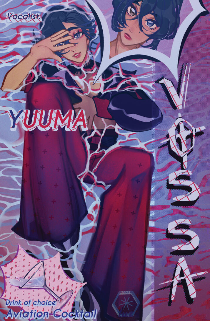 Yuuma. OH! Chic Original Character zine piece