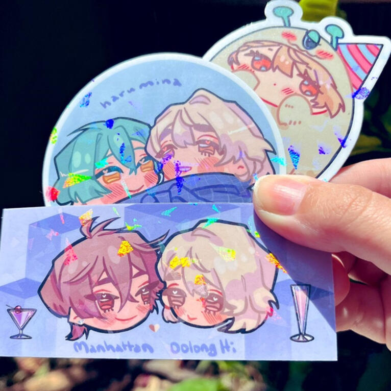 Product image for holo stickers